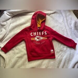 NFL Red and Yellow Chiefs Kids Hoodie